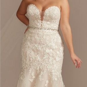 Oleg Cassini Mermaid Wedding Dress